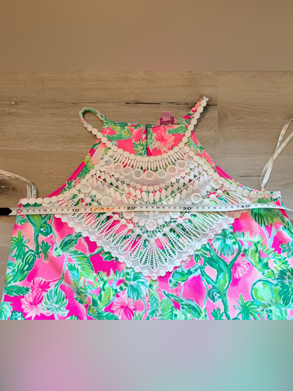 Lilly Pulitzer Pearl Soft Shift Dress Sz 6 - Picture 7 of 8